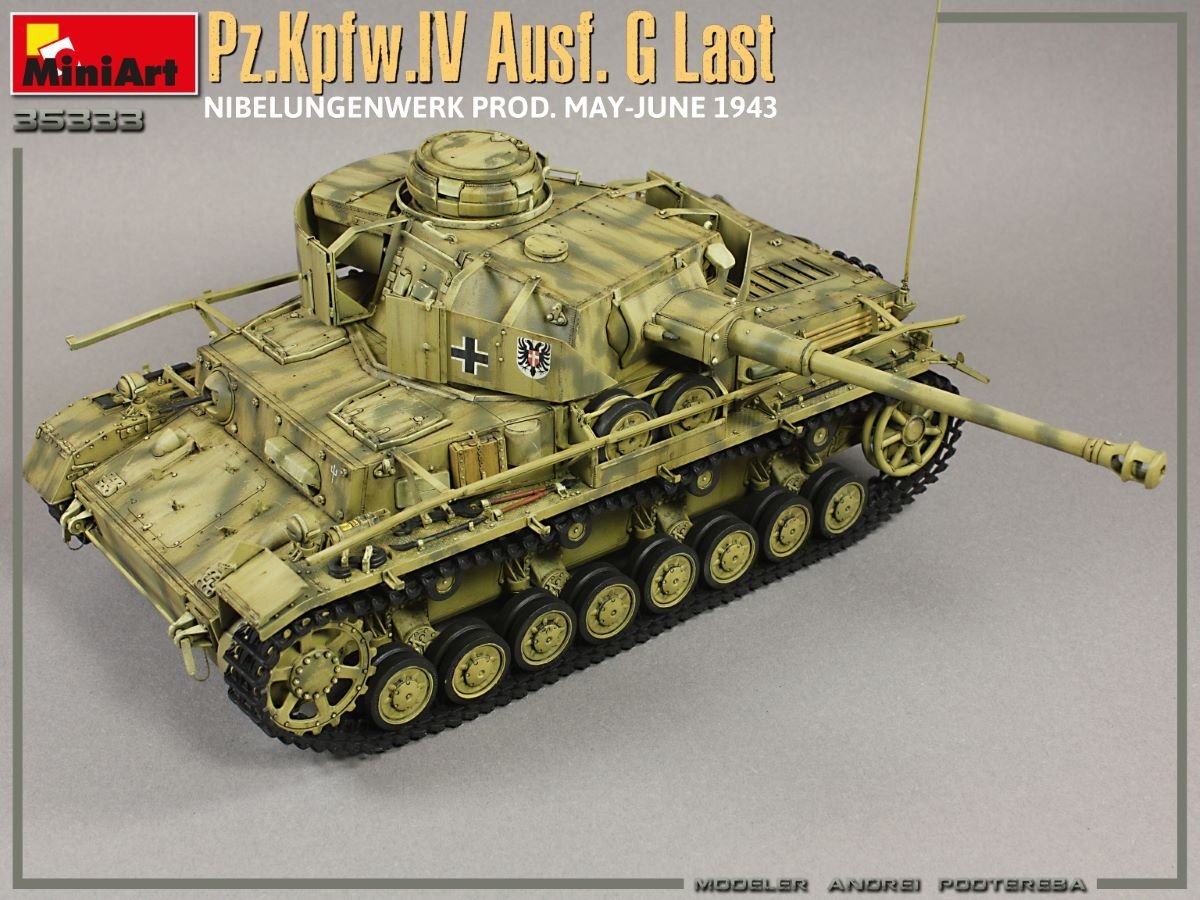 MiniArt 35333 Pz.Kpfw.IV Ausf. G Last/Ausf. H Early. NIBELUNGENWERK PROD. MAY-JUNE 1943. 2 IN 1 INTERIOR KIT 1/35 – Bild 21