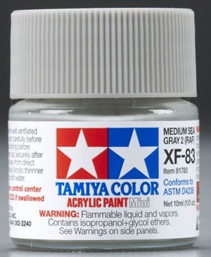Tamiya XF83 Medium Sea Gray 2 RAF (81783) Acrylic paint 10ml – imagen 2