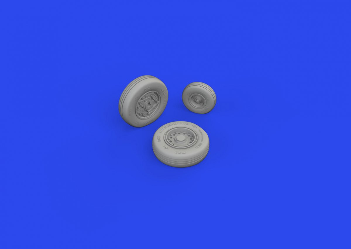 Eduard 648923 A-10C wheels Academy 1/48 – Bild 3
