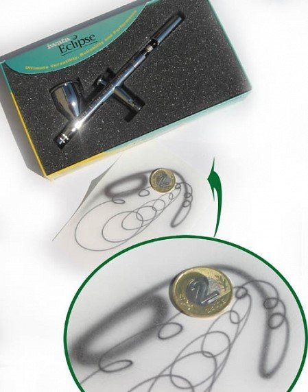 Iwata HP-CS Eclipse Airbrush (0.3mm) – image 4