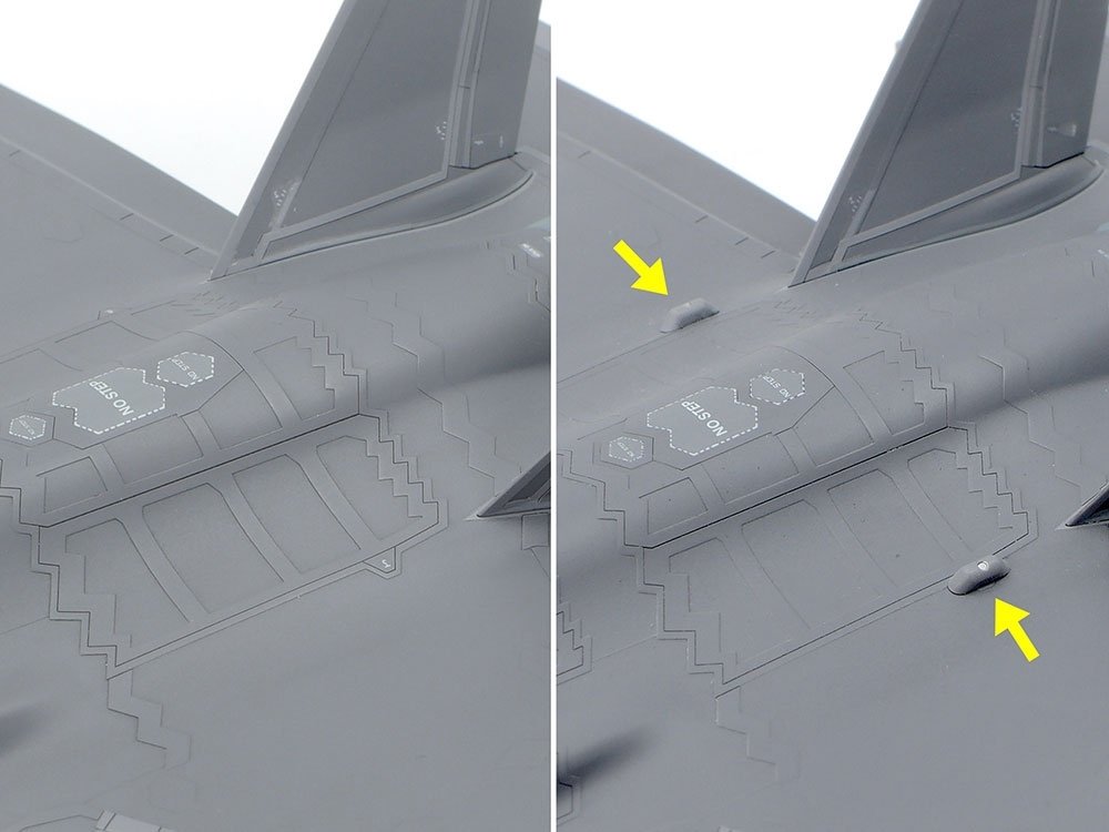 Tamiya 60792 Lockheed Martin F-35A Lightning II 1/72 – immagine 11