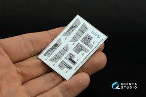Quinta Studio QD48345 F/A-18B 3D-Printed &amp;amp; coloured Interior on decal paper (Hasegawa) 1/48 – imagen 4