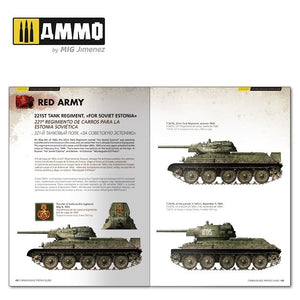 Munitions Mig Jimenez 6145 Couleurs T-34. Motifs de camouflage du char T-34 pendant la Seconde Guerre mondiale (Multilingue) – image 5