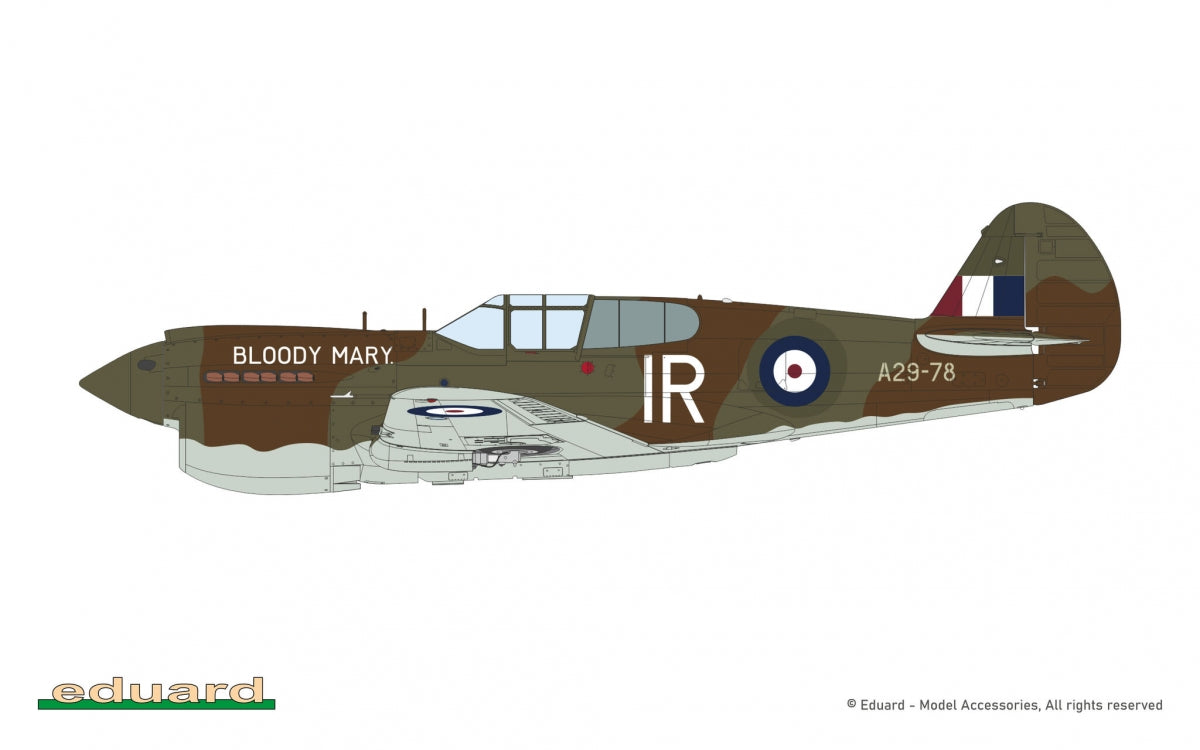 Eduard 11185 Pacific Star P-40E Warhawk - The Limited Edition 1/48 – zdjęcie 9