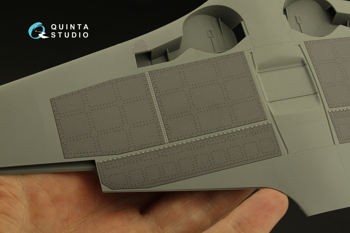 Quinta Studio QP32014 Yak-9T Flaps and Panels (ICM) 1/32 – Bild 9
