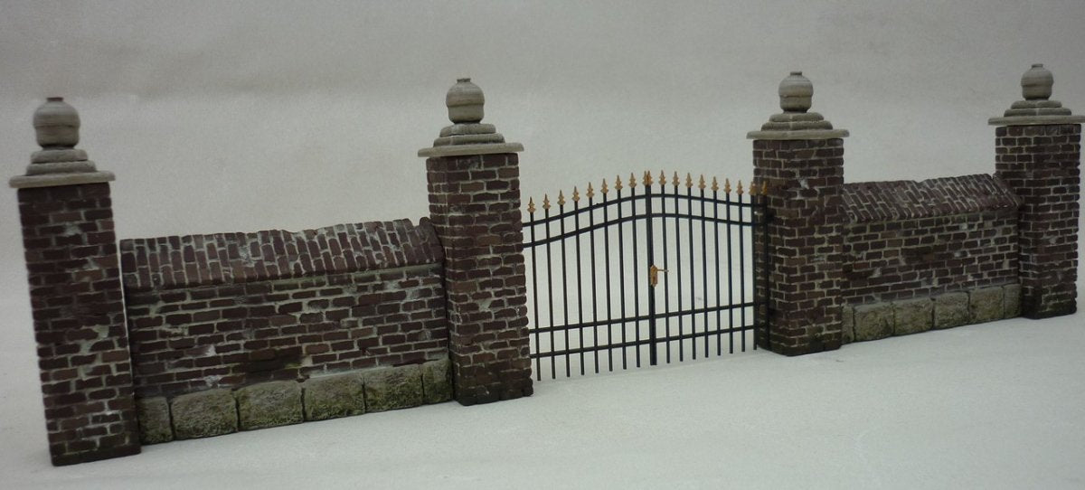 RT-Diorama 35243 Park wall with Fence 1/35 – imagen 8