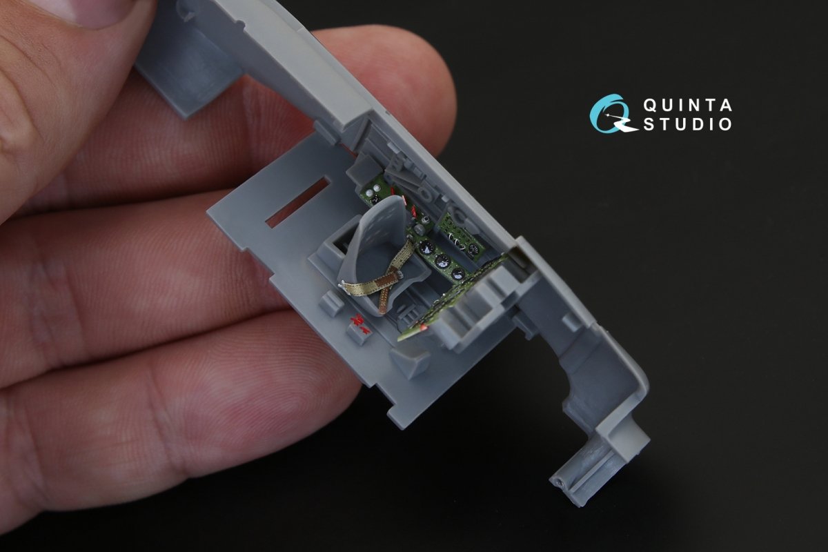 Quinta Studio QD48102 A6M2 3D-Printed &amp;amp; coloured Interior on decal paper (for Hasegawa kit) 1/48 – imagen 6