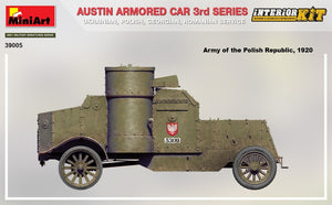 MiniArt 39005 AUSTIN ARMORED CAR 3rd SERIES: UKRAINIAN, POLISH, GEORGIAN, ROMANIAN SERVICE. INTERIOR KIT 1/35 – immagine 2