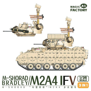 Magic Factory 2004 M-SHORAD Bradley M2A4 IFV 3-in-1 1/35 – Bild 4