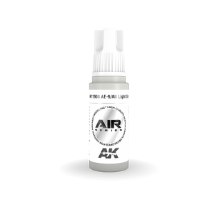 AK Interactive AK11908 AE-9/AII LIGHT GREY – AIR 17ml – immagine 2