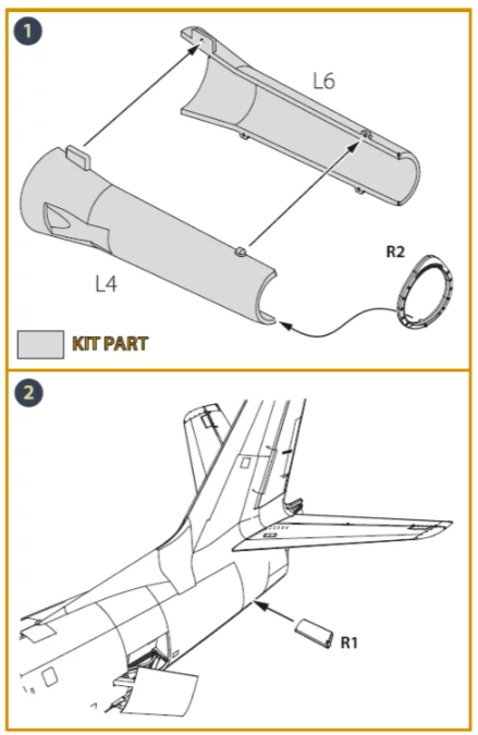 Clear Prop! CPA48055 F-86A engine exhaust endface for CP kits 1/48 – Bild 3