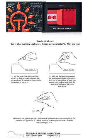 DSPIAE AT-GA Super Glue Auxiliary Applicator / Aplikator do kleju CA – Bild 2