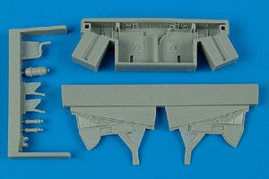 Aires 7210 Hawker Hurricane Mk. I/II wheel bay 1/72 Hasegawa