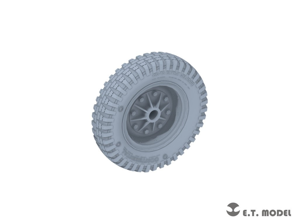 E.T. Model P35-130 WWII German Sd.kfz.251/Sd.kfz.11 Sagged Front Wheels 1/35 – Bild 3