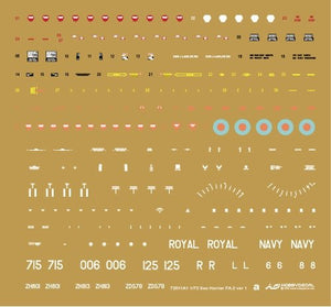 HobbyDecal AL72011V1 Sea Harrier FA.2 1/72 – immagine 3