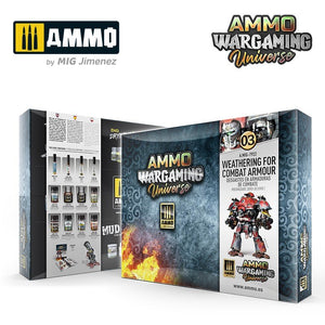 MUNITIONS de Mig Jimenez 7922 AMMO WARGAMING UNIVERSE 03 - Weathering Combat Armor – image 3