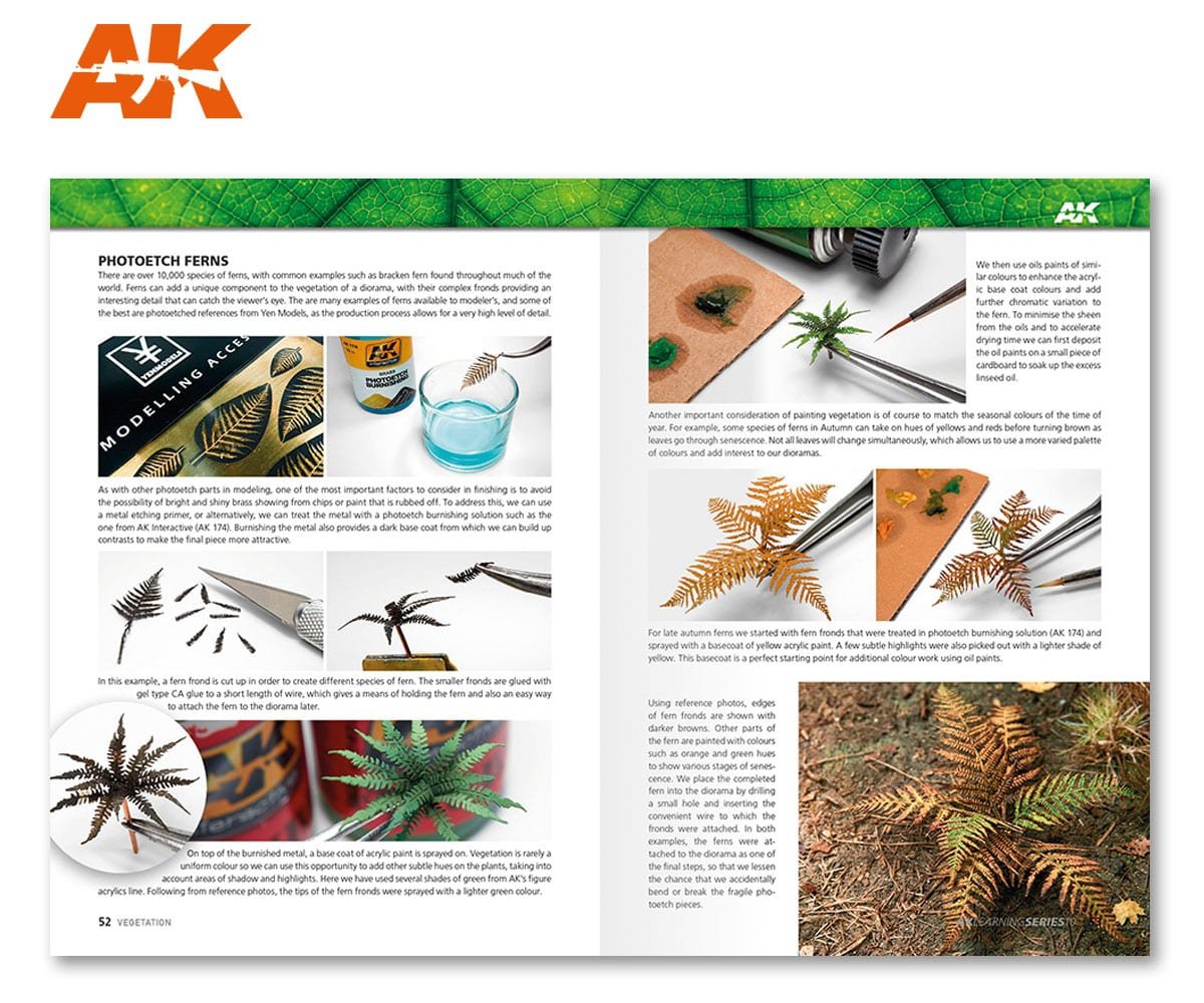 AK Interactive AK295 AK LEARNING 10: MASTERING VEGETATION IN MODELING – immagine 7