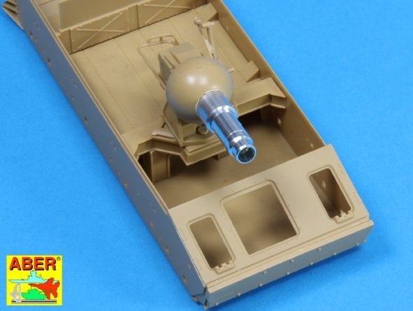 Canon Aber 35L-111 allemand de 15 cm StuH 43 pour Stu.Pz. IV BRUMBAR Early (1/35) – image 5