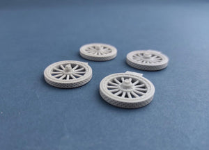 Copper State Models A35-008 Canadian Armoured MG Carrier resin wheels 1/35 – Bild 2