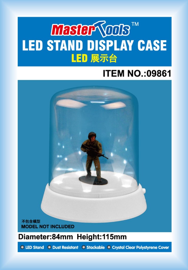 Trumpeter 09861 Led Stand Display Case 84X115mm – Bild 2