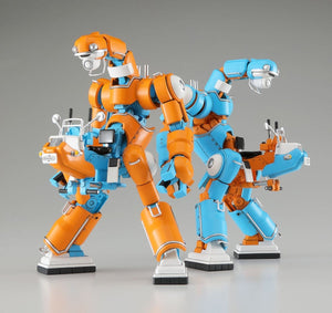 Hasegawa 64791 CHUBU 01 &amp;quot;Orange &amp;amp; Sky Blue&amp;quot; Lightweight Mechatrobot 1/35 – Bild 2