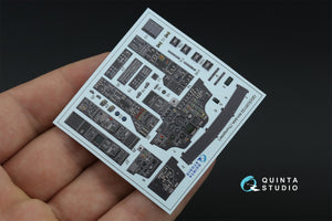 Quinta Studio QDS-35132 AH-64A 3D-Printed coloured Interior on decal paper (Trumpeter) (Small version) 1/35 – Bild 6