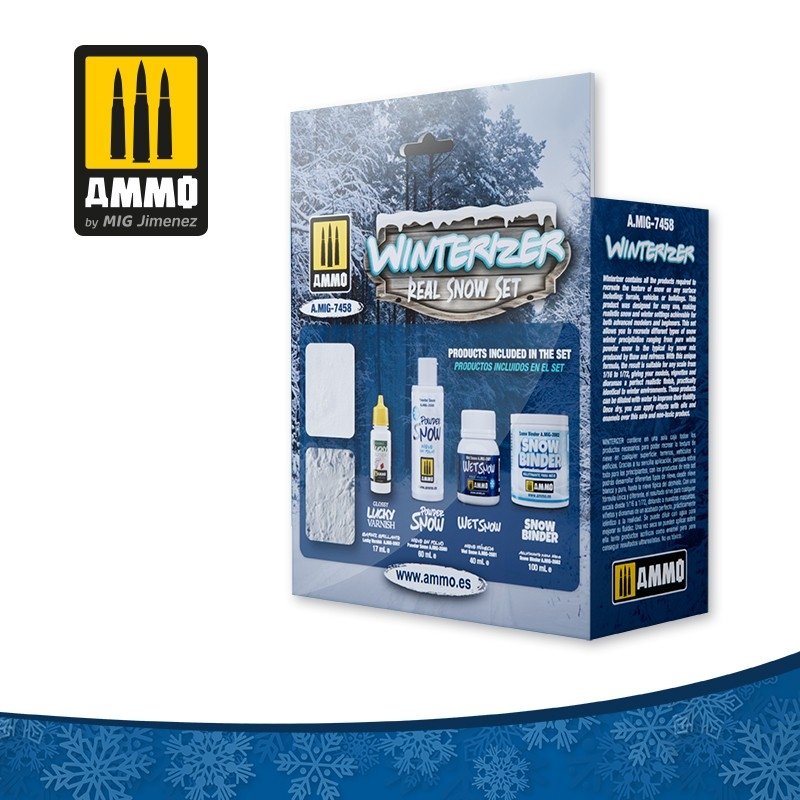 AMMO of Mig Jimenez 7458 WINTERIZER SET – immagine 5