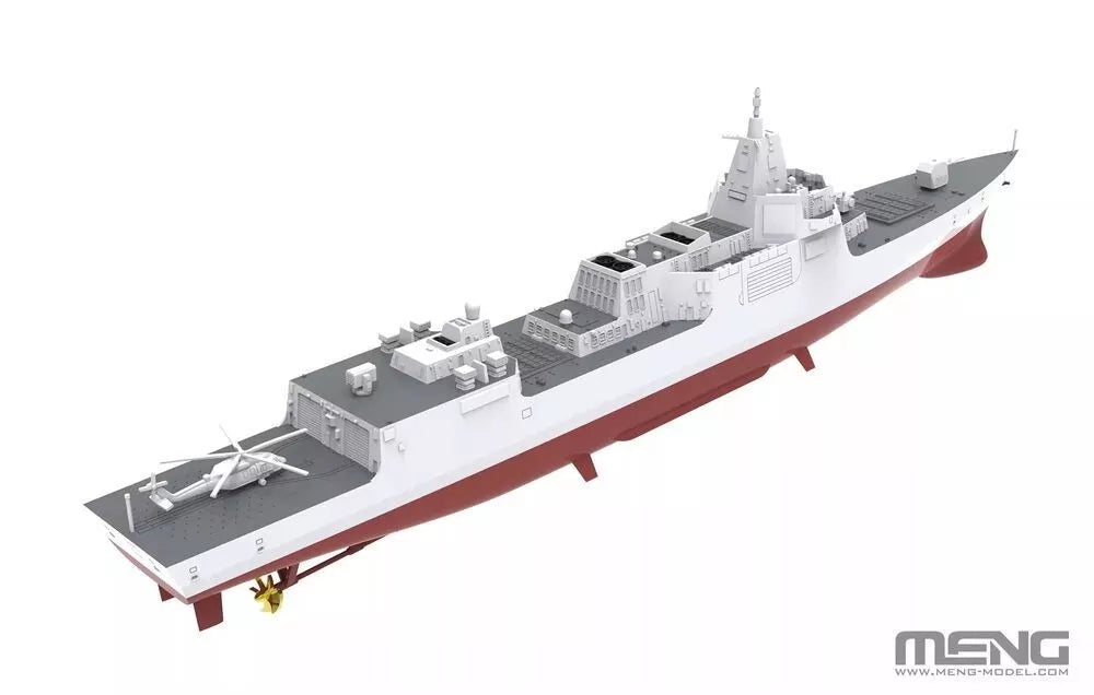 Meng Model PS-009 Chinese Type 055 Guided Missile Destroyer 1/700 – imagen 5