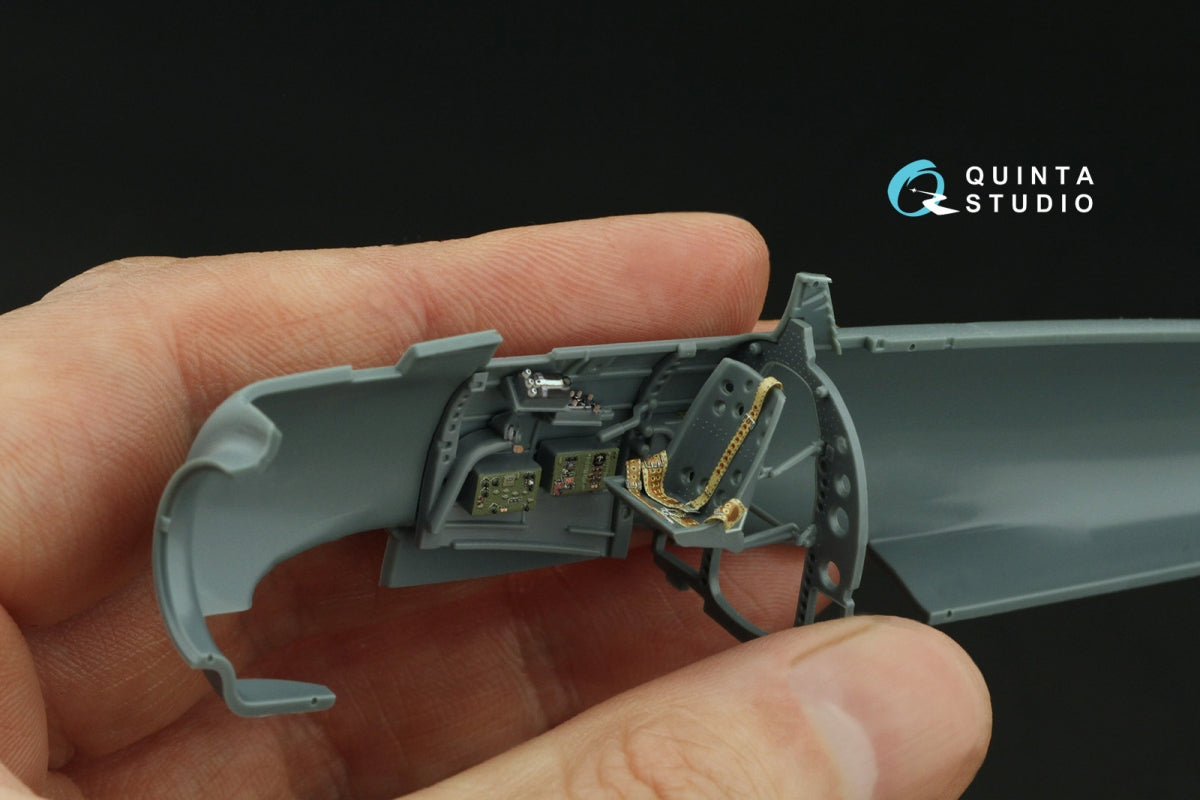 Quinta Studio QD48493 A6M2 Zero Nakajima Production 3D-Printed coloured Interior on decal paper (Eduard) 1/48 – Bild 9