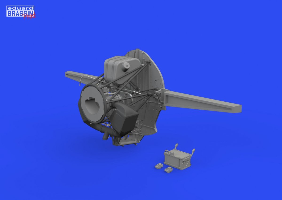 Eduard 648795 F4F-3 wheel bay PRINT EDUARD 1/48 – zdjęcie 3
