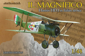 Eduard 11139 IL Magnifico Hanriot HD.I en service italien, édition limitée 1/48