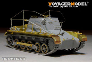 Voyager Model PE35764 WWII German Pz.Bef.Wg.I Command tank (Sd.Kfz. 265) basic For DRAGON 6218/6597 1/35 – immagine 4