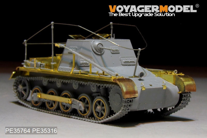 Voyager Model PE35764 WWII German Pz.Bef.Wg.I Command tank (Sd.Kfz. 265) basic For DRAGON 6218/6597 1/35 – immagine 4