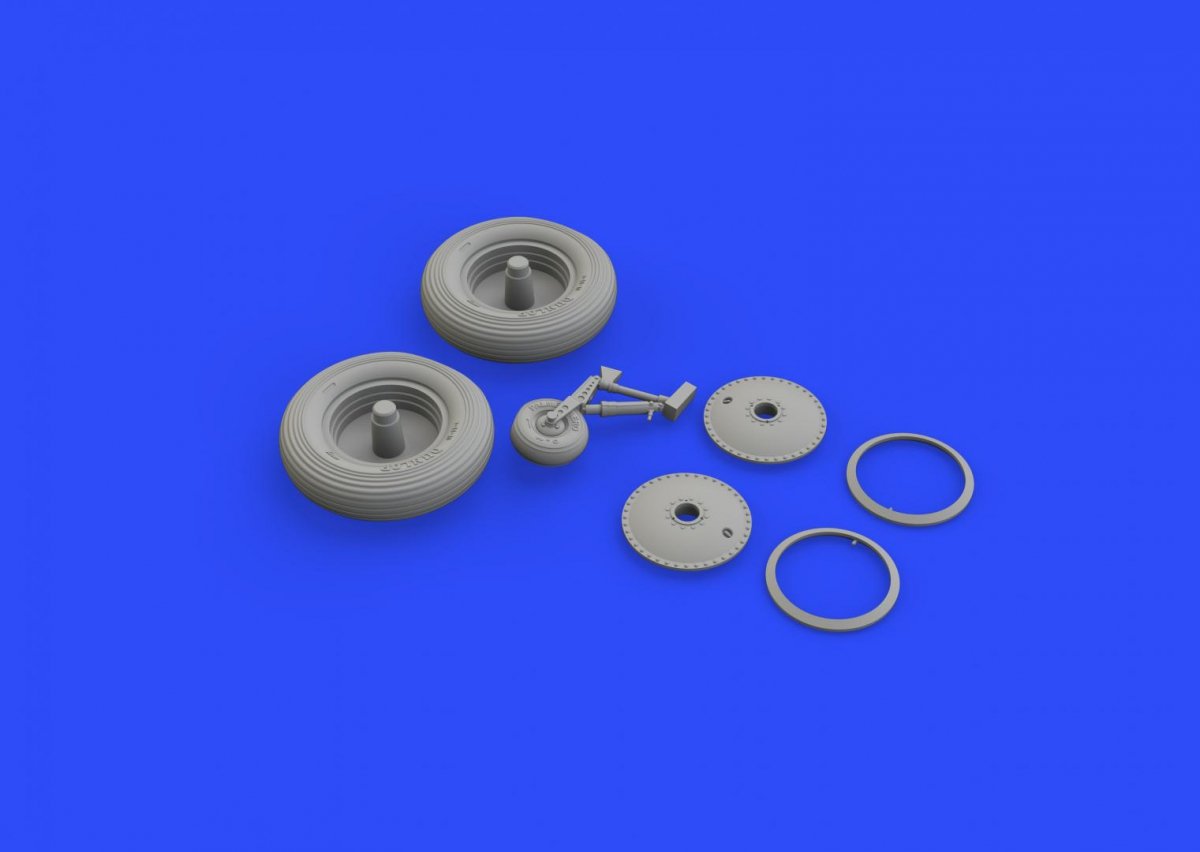 Eduard 648343 Walrus Mk. I wheels AIRFIX 1/48 – image 2