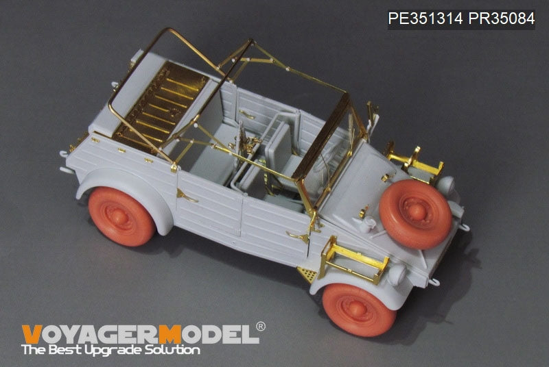 Voyager Model PE351314 WWII German Kubelwagen Type 82 Africa Troop Version Upgrade Set For MENG VS-015 1/35 – Bild 6