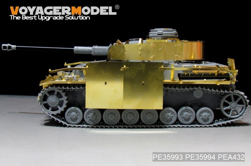 Voyager Model PE35993 WWII German Pz.Kpfw.IV Ausf.G（LateProduction）Basic For Border 35001 1/35 – Bild 7