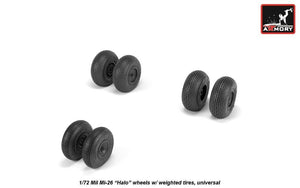 Armory Models AW72062 Mil Mi-26 Halo wheels w/ weighted tires 1/72 – image 4