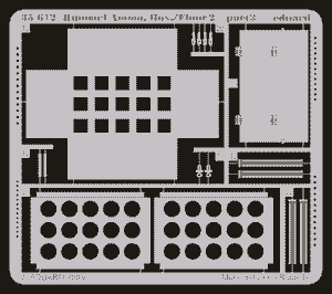Eduard 35612 Hummel Ammo. Box/ Floor 2 1/35 Dragon – Bild 3