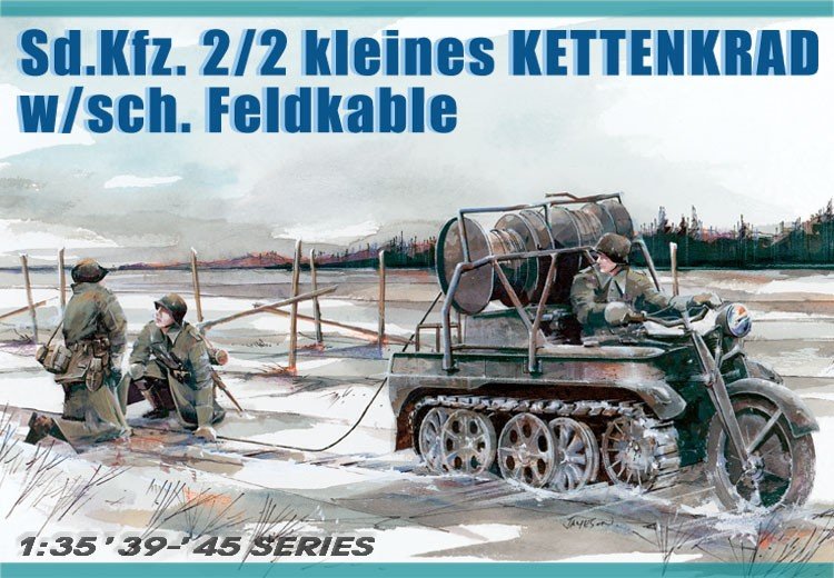 Dragon 6128 Sd.Kfz.2/2 Kettenkrad 1/35