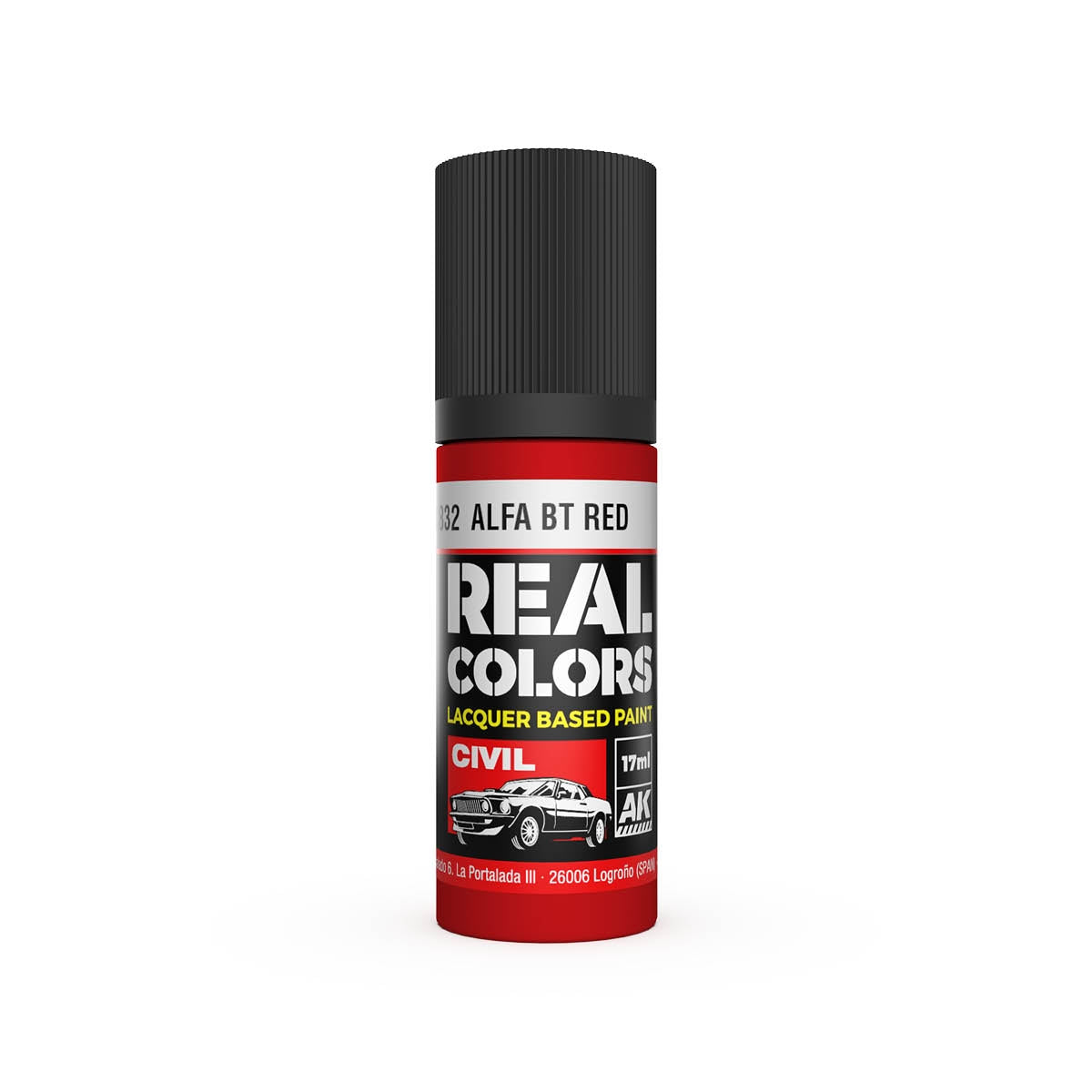 AK Interactive RC832 Alfa BT Red 17 ml – Bild 2