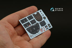 Quinta Studio QD24021 Spitfire Mk.VIII 3D-Printed &amp;amp; coloured Interior on decal paper (Airfix) 1/24 – immagine 7