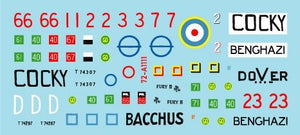 Star Decals 72-A1111 Chars Sherman britanniques en Afrique du Nord 1/72 – image 3