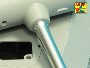 Aber 35L-245 7,5 cm barrel with muzzle brake for Panther Ausf.A 1/35 – immagine 6