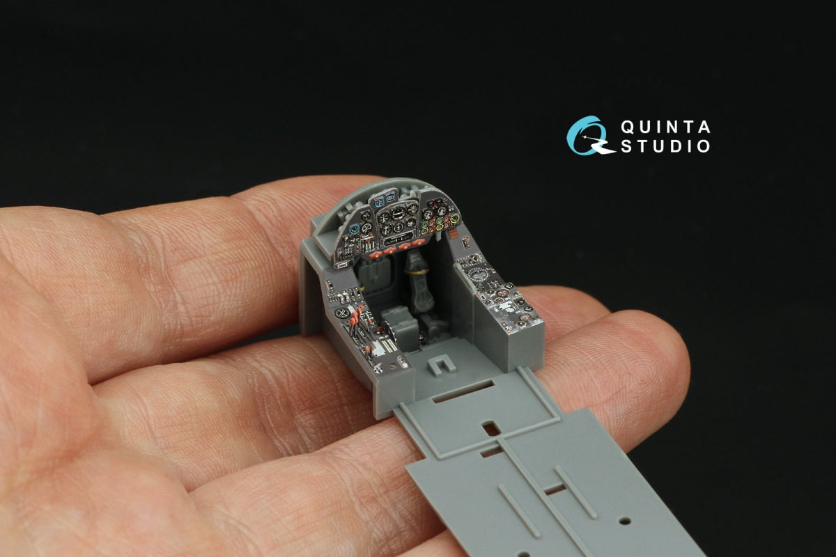 Quinta Studio QD48515 Do 335A-12 Trainer 3D-Printed &amp;amp; colored Interior on decal paper (Tamiya) 1/48 – image 13