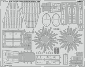 Eduard BIG49270 B-26C Invader ICM 1/48 – imagen 4