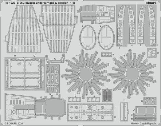 Eduard BIG49270 B-26C Invader ICM 1/48 – imagen 4