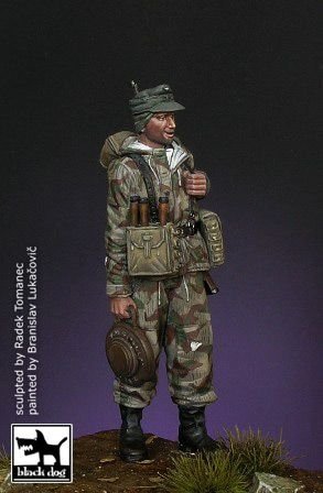 Soldat de la Wehrmacht Black Dog F35020, 1944, échelle 1/35 – image 3