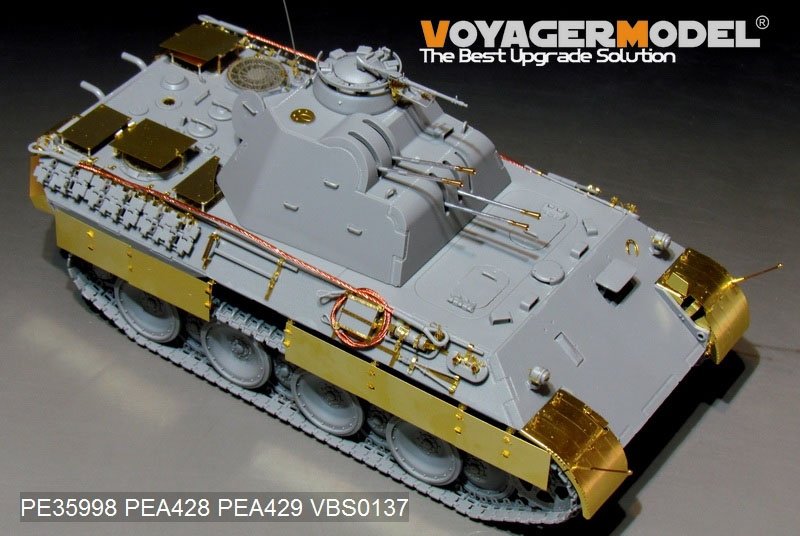 Voyager Model PE35998 WWII German FlaKPanzer V FlaKvierling 20mm MG 151/20 Basic For TAKOM 2105 1/35 – image 6