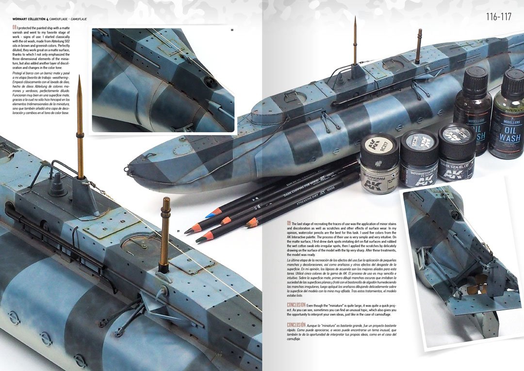 AK Interactive AK4906 WORN ART COLLECTION ISSUE 04 – CAMOUFLAGE – Bild 7