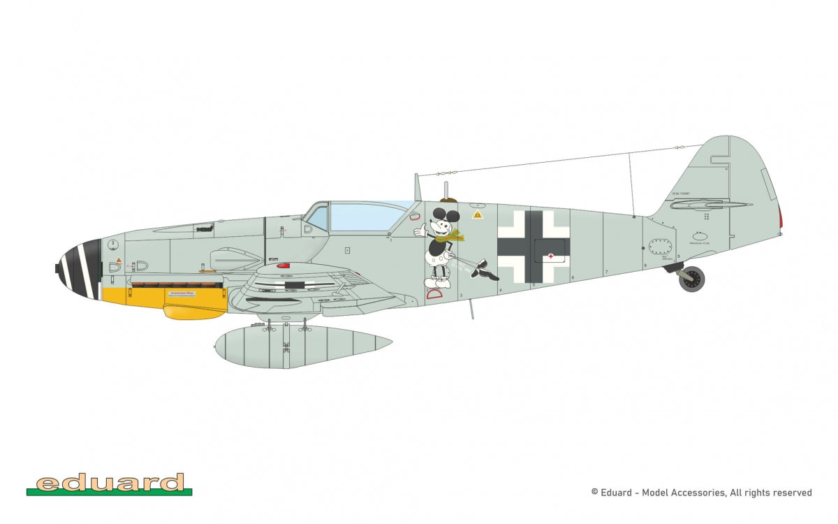Eduard 2150 Gustav Pt.3 Duo - Bf 109G-6/AS et Bf 109G-14/AS - Édition limitée 1/72 – image 4